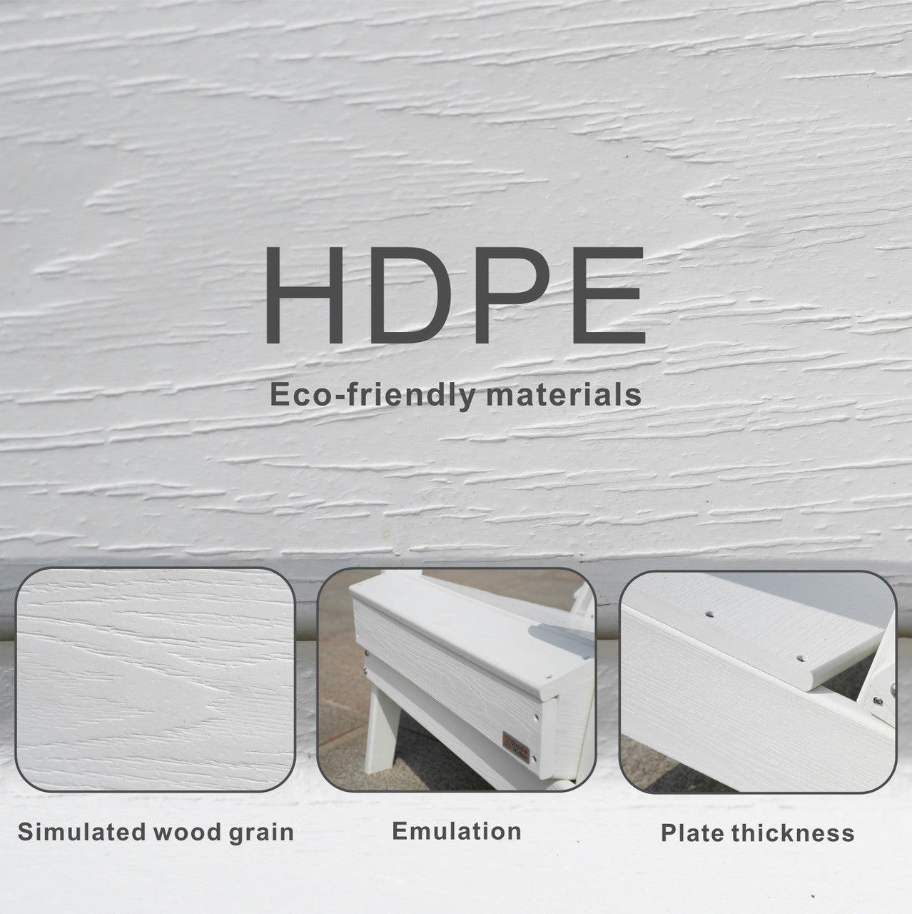 HDPE Ark Material Fällbar Flerfärgad Strandstol Grod Stolar