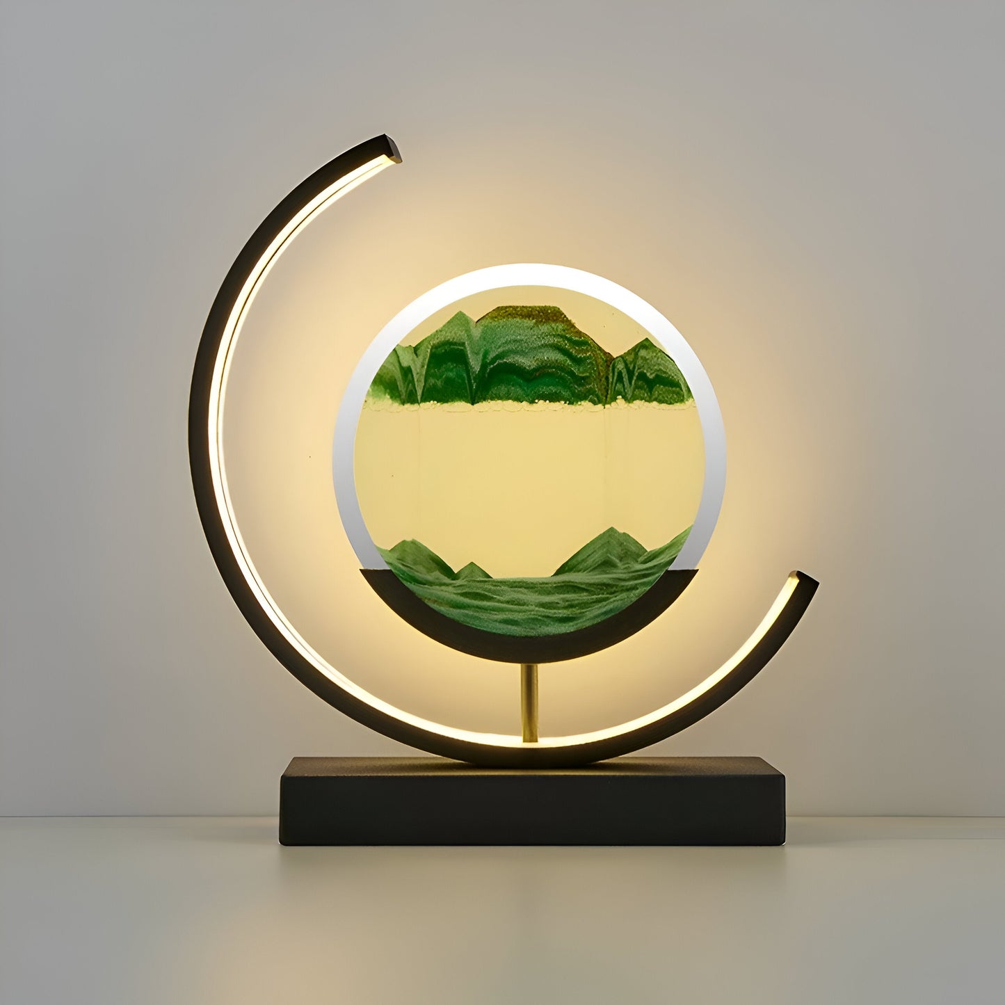 Sand Glow – sandlampa med app och fjärrkontroll – dimbar med 3 ljusfärger