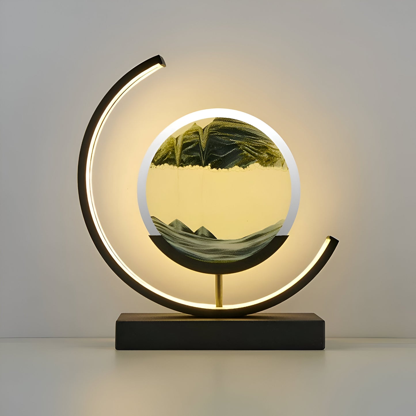 Sand Glow – sandlampa med app och fjärrkontroll – dimbar med 3 ljusfärger