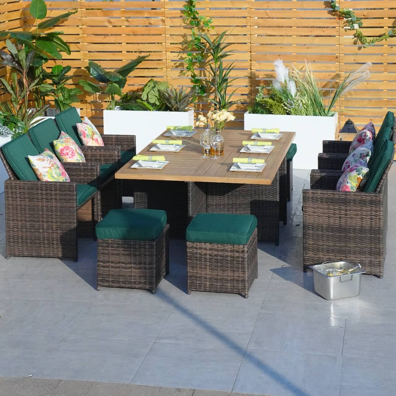 Direct Wicker Cushion Covers for Whole Set of PAD-3234