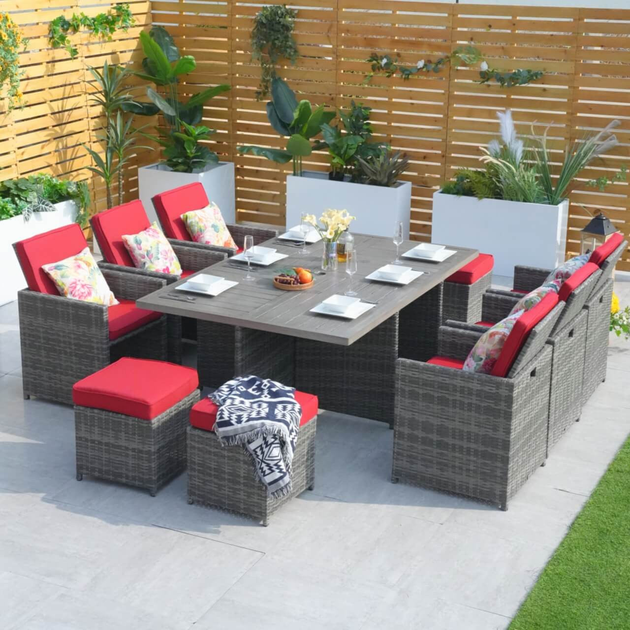 Direct Wicker Cushion Covers for Whole Set of PAD-3234