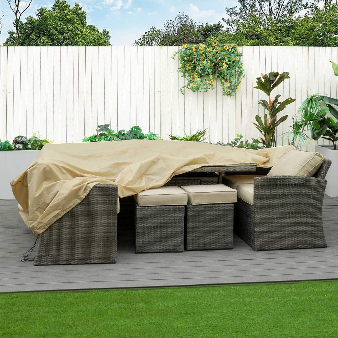 Direkt Wicker Fyrkantigt Regnskydd RC-1120 från Direkt Wicker