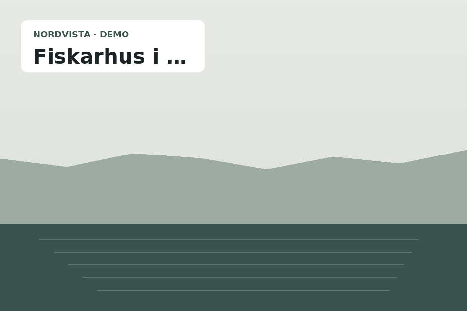 Fiskarhus i Smögens rand
