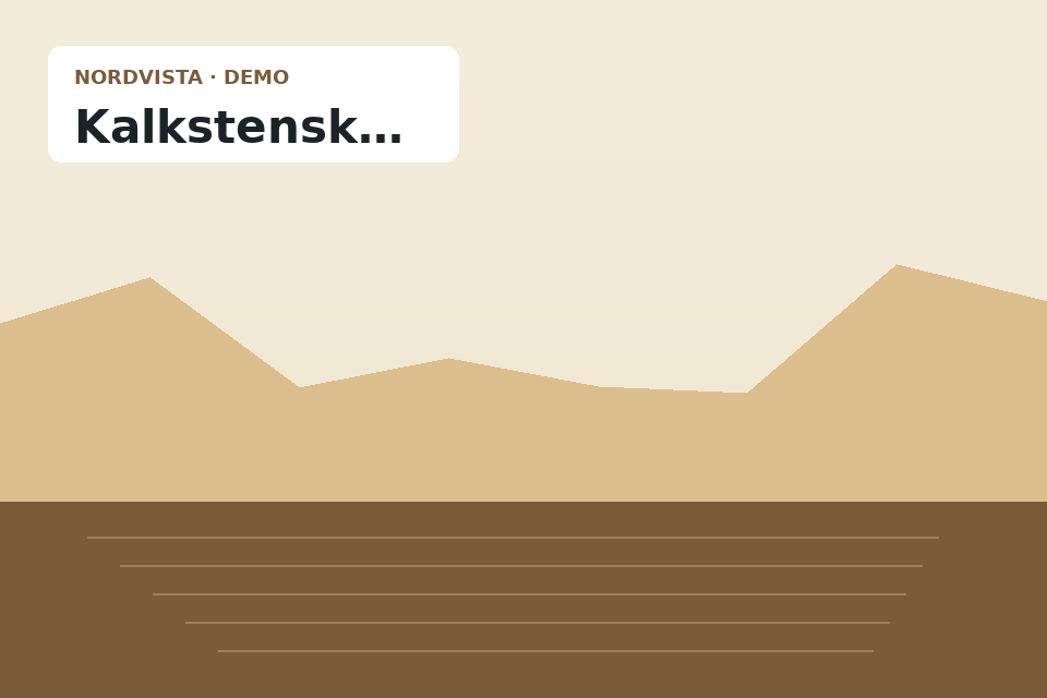 Kalkstenskärn i Visby