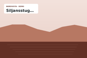 Nordvista demonstration image for Siljansstuga med sjöutsikt. Replace via the Media Library.