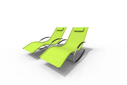 Patio Rocking Chair (PAL-009) För Utomhusbruk Bekväm
