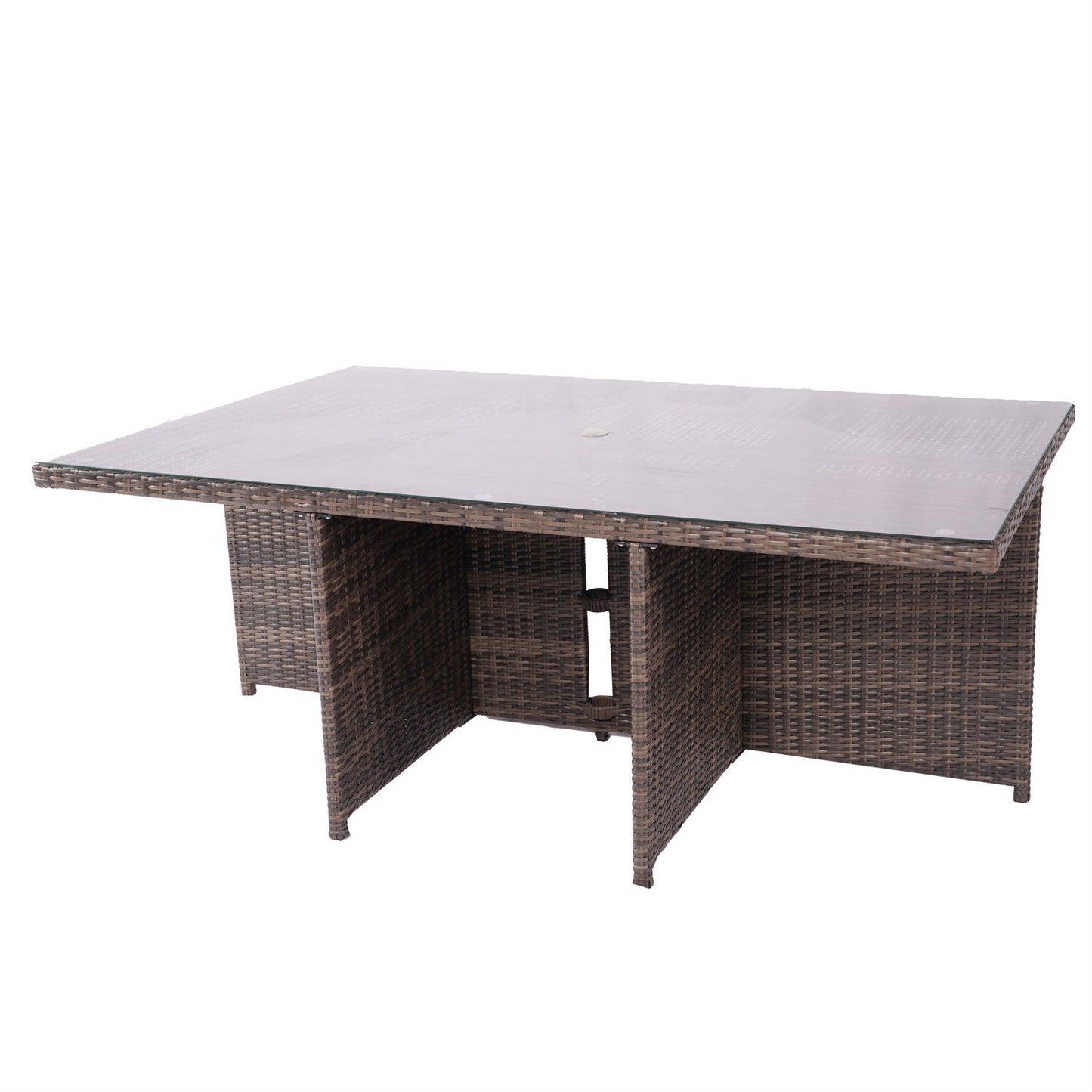 6-Sits Rektangulärt Utomhusmatbord (PAD-3234-Table)