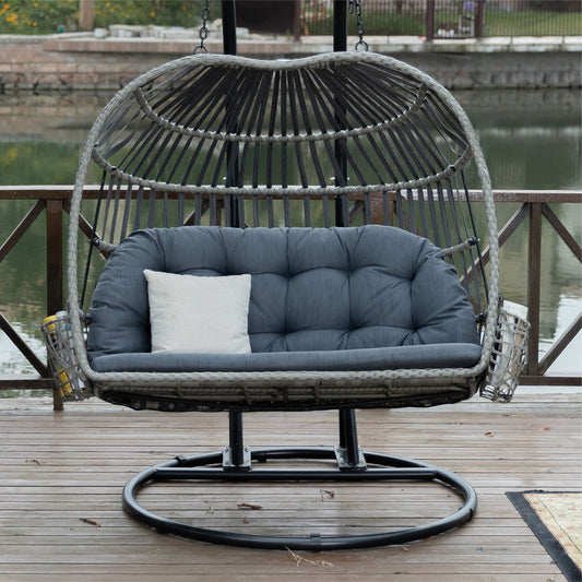 Direct Wicker High-end Bekväm Dubbel Hängande Korg