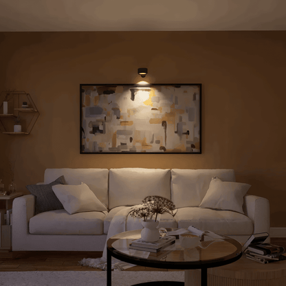 LED-Vägglampa Med 360° Touchkontroll - Trådlös Och Uppladdningsbar Via USB