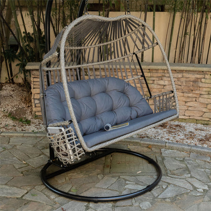 Direct Wicker High-end Bekväm Dubbel Hängande Korg