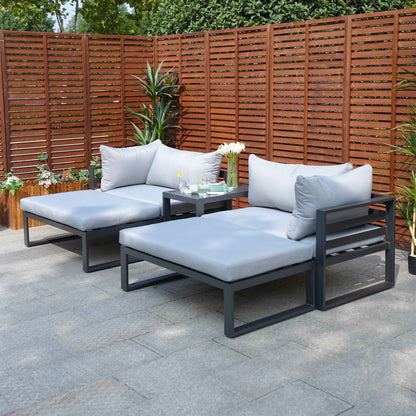 Direct Wicker aluminum Outdoor Modular Sofa Set PAS-50128