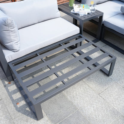 Direct Wicker aluminum Outdoor Modular Sofa Set PAS-50128