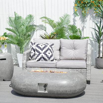 Direct Wicker Warranty & Assembly Fyrpersoners Aluminium Rattan Sofa Set
