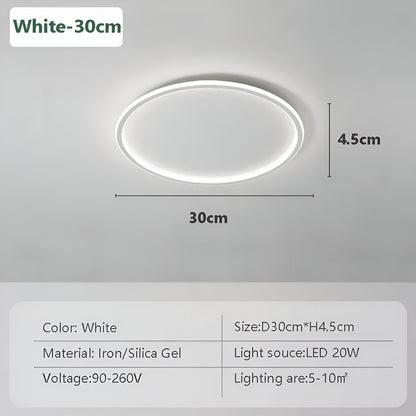 Radiant Orbit - Rund Dimbar LED-Taklampa