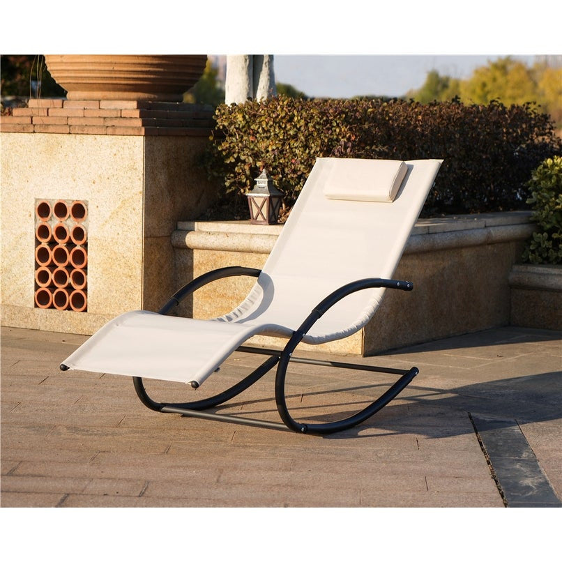 Patio Rocking Chair (PAL-009) För Utomhusbruk Bekväm