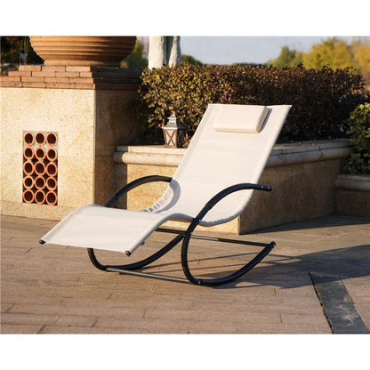 Patio Rocking Chair (PAL-009) För Utomhusbruk Bekväm