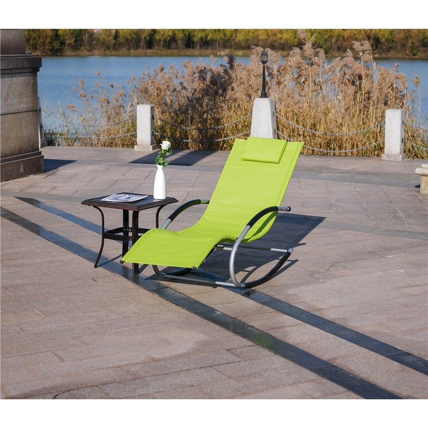 Patio Rocking Chair (PAL-009) För Utomhusbruk Bekväm