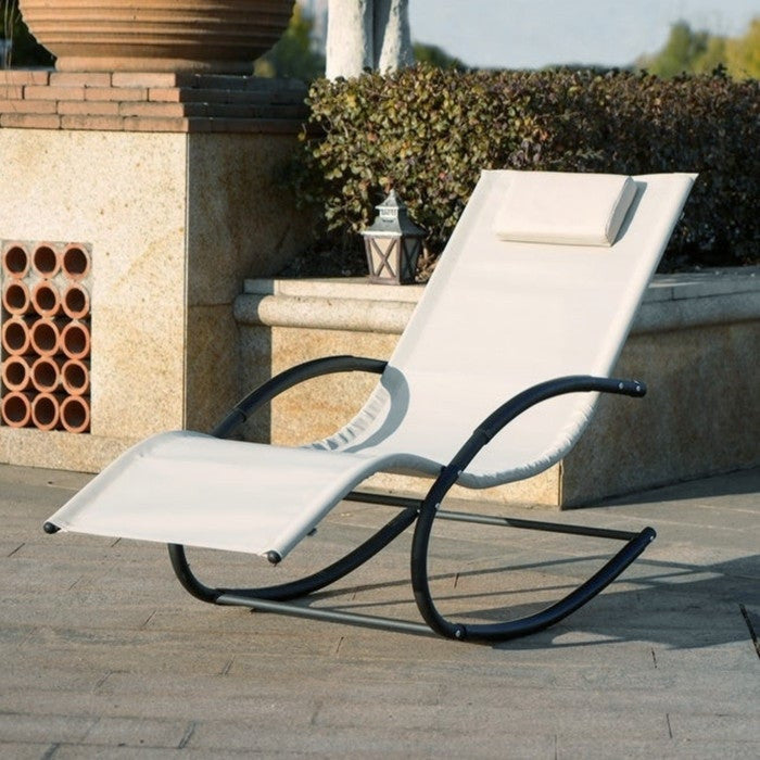 Patio Rocking Chair (PAL-009) För Utomhusbruk Bekväm