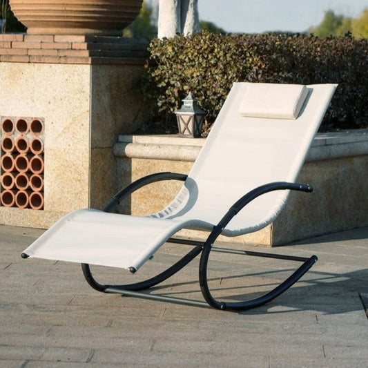 Patio Rocking Chair (PAL-009) För Utomhusbruk Bekväm
