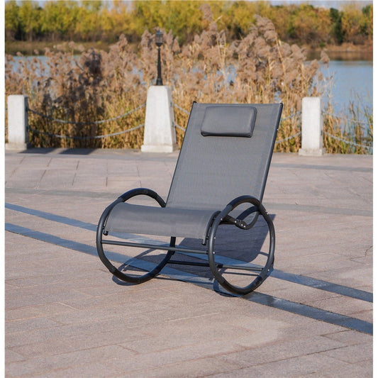 Patio Rocking Chair (PAL-008) För Utomhusbruk och Avkoppling