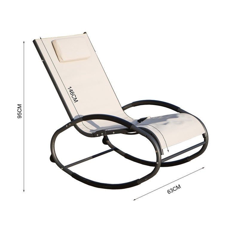 Patio Rocking Chair (PAL-008) För Utomhusbruk och Avkoppling
