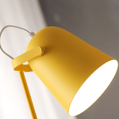 Macaron Bordslampa - Nordiskt Gul Skrivbordslampa - Justerbar Lampa