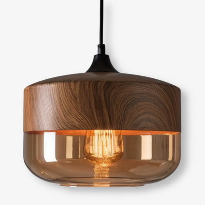 Nordic Gleam - Moderna Loftpendlar i Retroglas