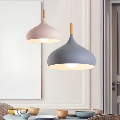 AluPastel Pendellampa - Livlig LED-krona Med ett Huvud
