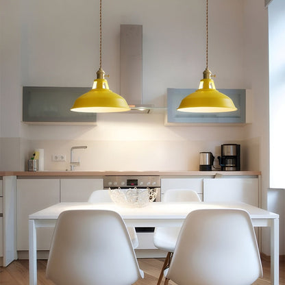 BarnFlare Taklampor - Färgglad Industriell LED Macaron Hängande Lampa