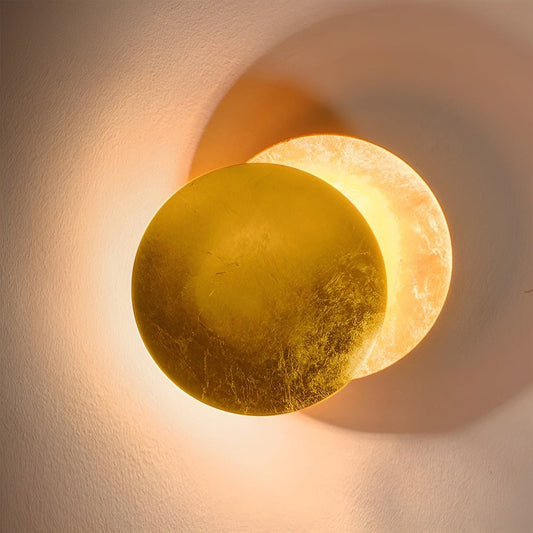 Celestial Glow - 360° Roterbar LED-Vägglampa för en Tidlös Atmosfär