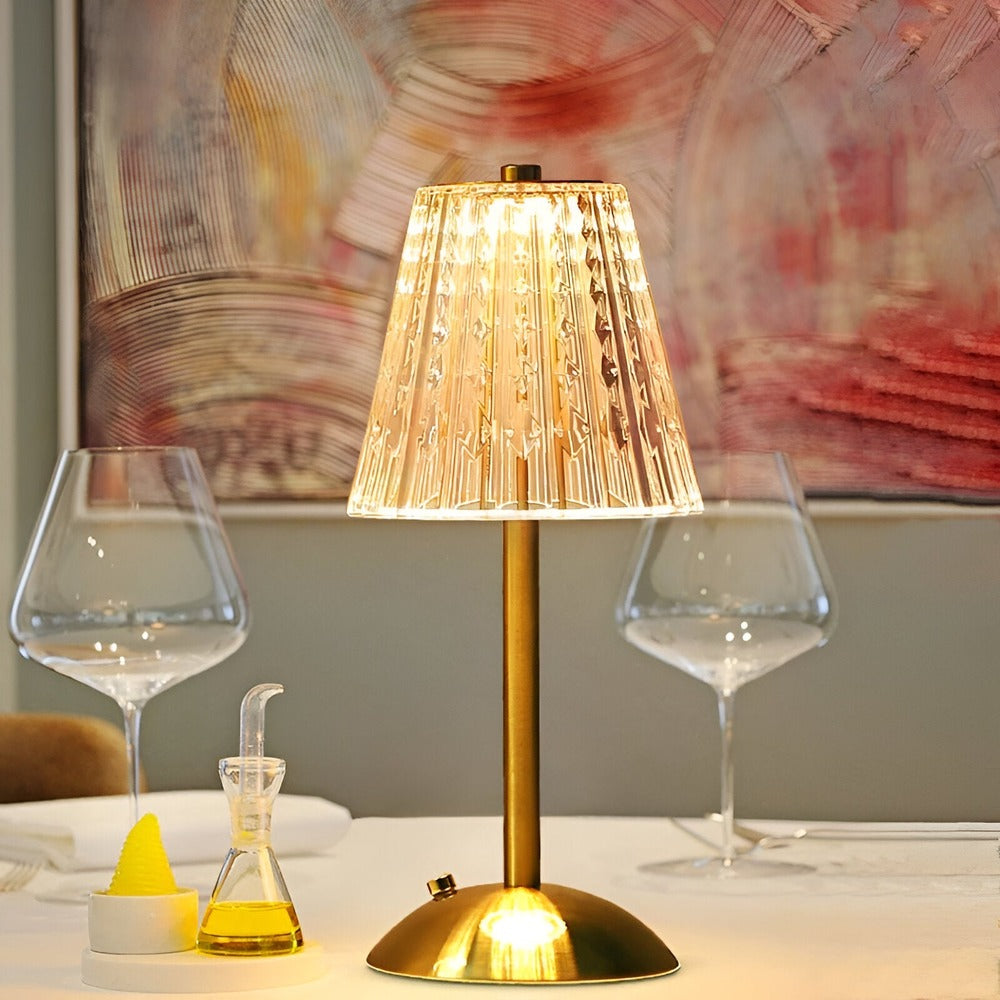 EleGlow - Vintage-Inspirerad Sladdlös Bordslampa