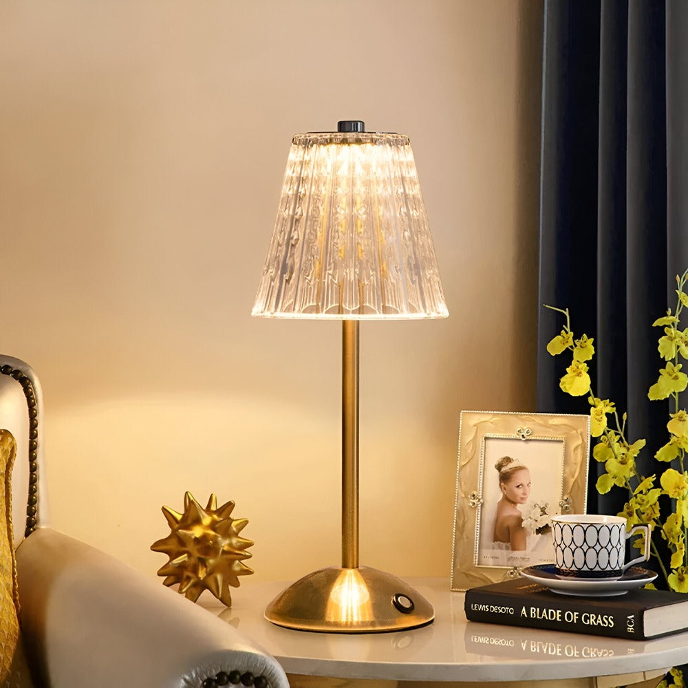 EleGlow - Vintage-Inspirerad Sladdlös Bordslampa