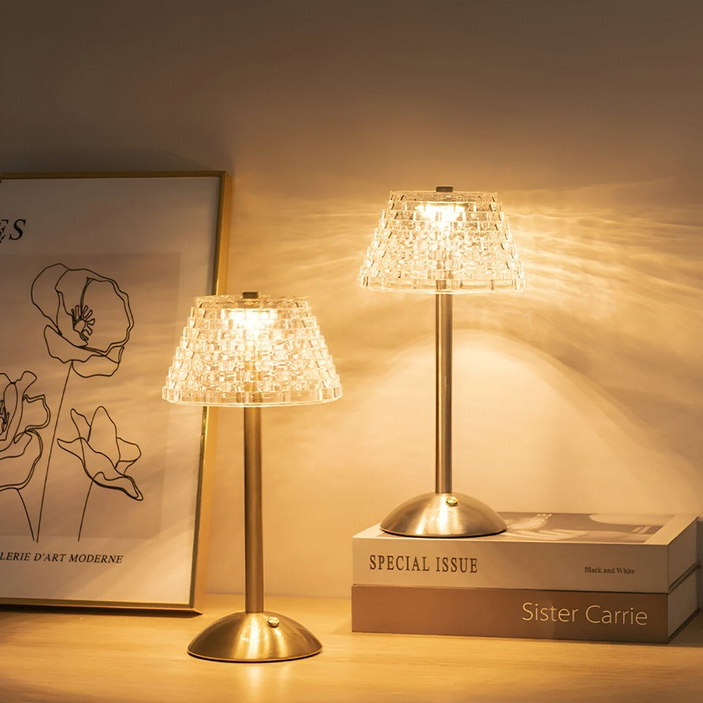 EleGlow - Vintage-Inspirerad Sladdlös Bordslampa