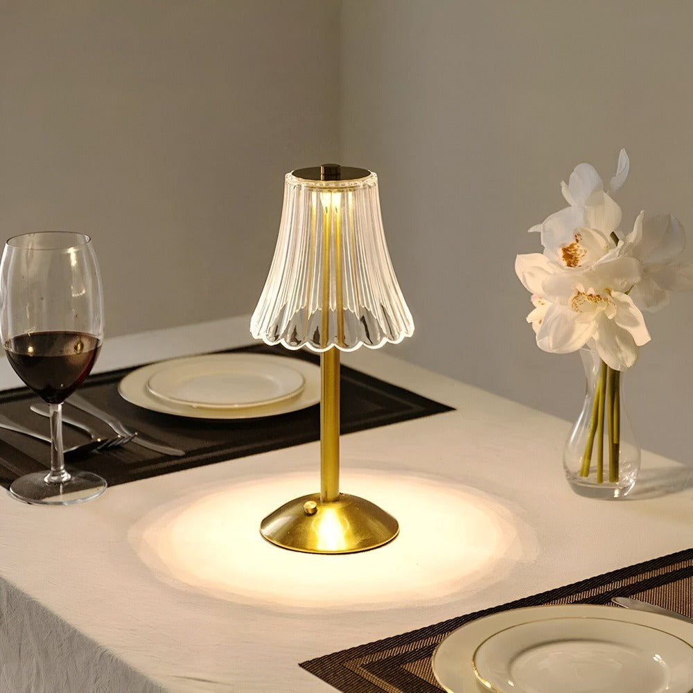 EleGlow - Vintage-Inspirerad Sladdlös Bordslampa