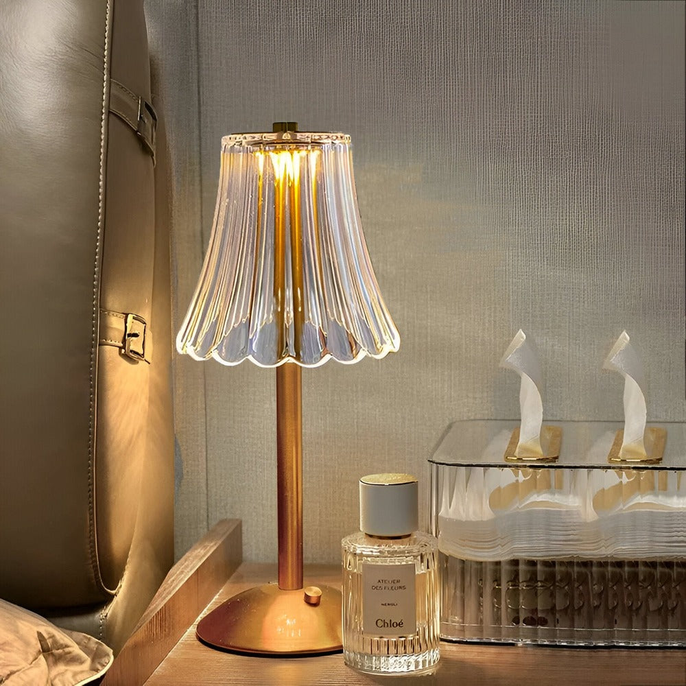 EleGlow - Vintage-Inspirerad Sladdlös Bordslampa