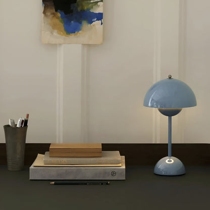 Elegant Glow - Modern Touch LED-Bordslampa med Svamp