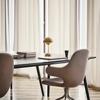 Elegant Glow - Modern Touch LED-Bordslampa med Svamp