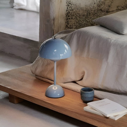 Elegant Glow - Modern Touch LED-Bordslampa med Svamp