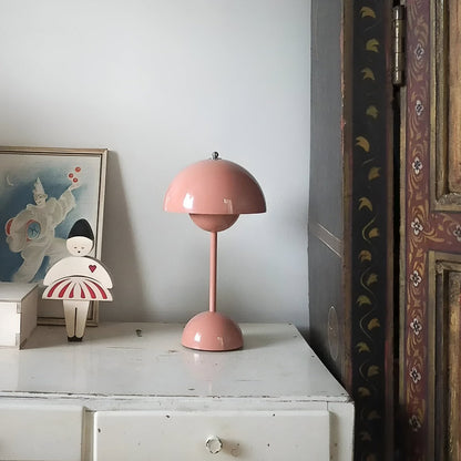 Elegant Glow - Modern Touch LED-Bordslampa med Svamp