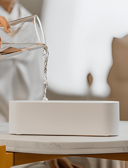 GloMist Luftfuktare - 7 Färgskiftande LED-lampor och USB-driven Aromdiffusor