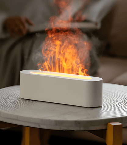 GloMist Luftfuktare - 7 Färgskiftande LED-lampor och USB-driven Aromdiffusor