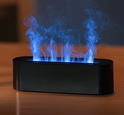 GloMist Luftfuktare - 7 Färgskiftande LED-lampor och USB-driven Aromdiffusor