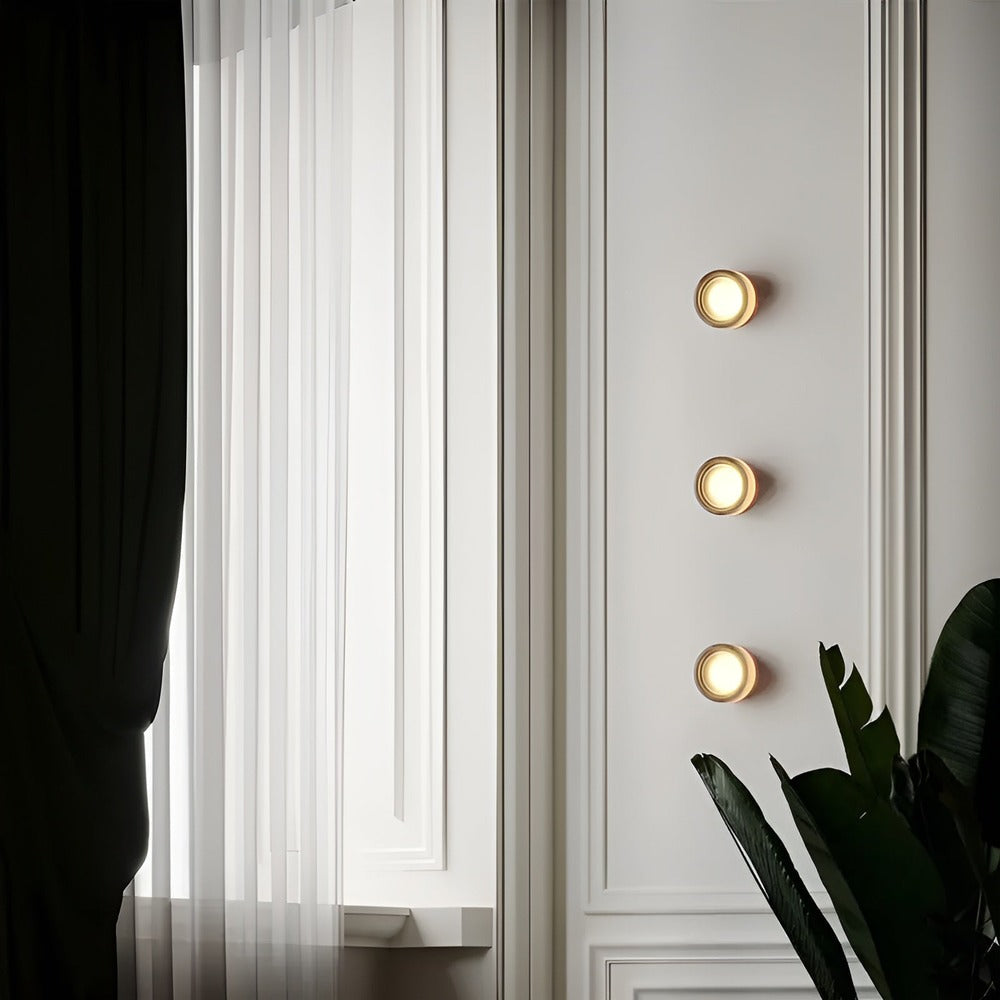 Jelly Gleam - Lyxig Vägglampa av Nordisk Gelé med LED-ljus