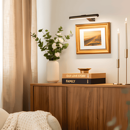MagniLite Vägglampa - 120° Roterbar Sladdlös Vägglampa - USB-Laddningsbar Vägglampa LED