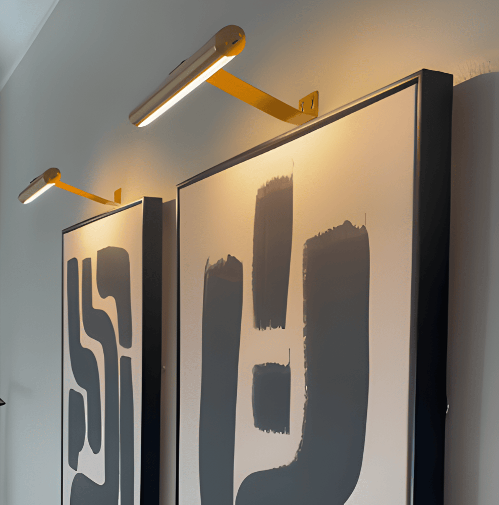 MagniLite Vägglampa - 120° Roterbar Sladdlös Vägglampa - USB-Laddningsbar Vägglampa LED