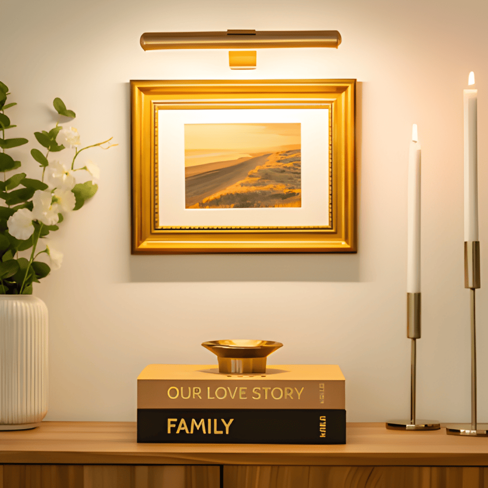 MagniLite Vägglampa - 120° Roterbar Sladdlös Vägglampa - USB-Laddningsbar Vägglampa LED