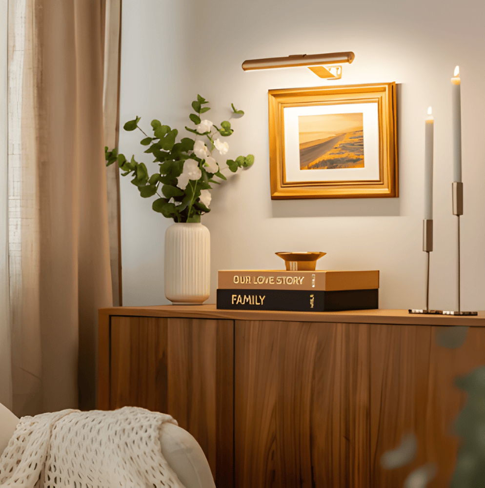MagniLite Vägglampa - 120° Roterbar Sladdlös Vägglampa - USB-Laddningsbar Vägglampa LED