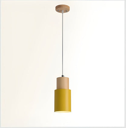 MiniCylinder taklampa - Minimalistisk Makronpendel i Aluminium