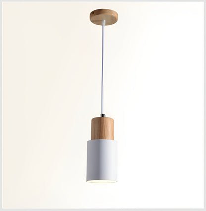 MiniCylinder taklampa - Minimalistisk Makronpendel i Aluminium