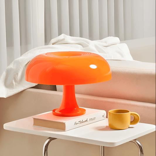 Vintage Sunrise - Vintageinspirerad LED-Bordslampa Med Svamp